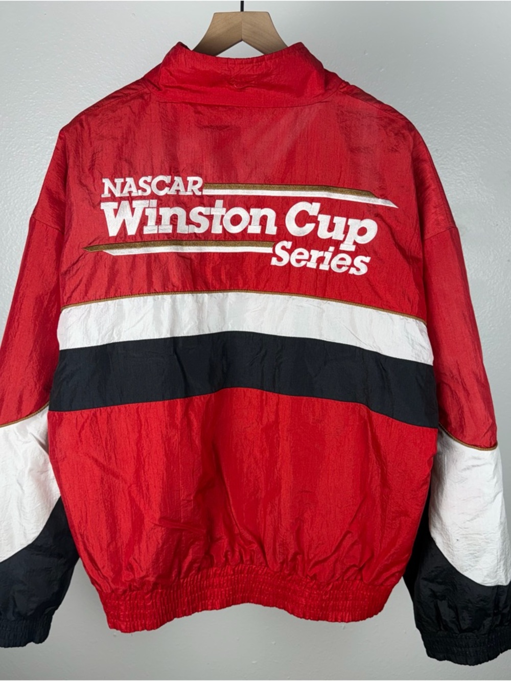 Vintage NASCAR Winston Cup Series Jacket Chase Authentics Car Racing BOXY XL